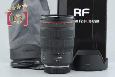 【中古】Canon キヤノン RF 24-70mm f/2.8 L IS USM 元箱付き