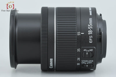 [Used] Canon EF-S 18-55mm f/4-5.6 IS STM