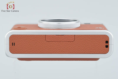 【中古】FUJIFILM 富士フイルム instax Mini Evo ブラウン インスタントカメラ 元箱付き