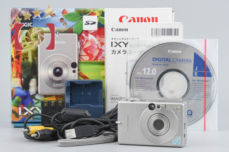 【中古】Canon キヤノン IXY Digital 30 コンパクトデジタルカメラ 元箱付き