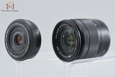 【中古】FUJIFILM 富士フイルム X-M1 シルバー ダブルレンズキット 元箱付き