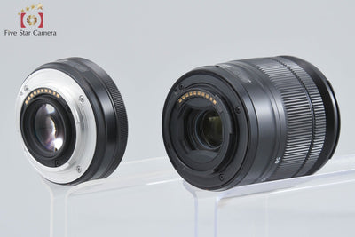 【中古】FUJIFILM 富士フイルム X-M1 シルバー ダブルレンズキット 元箱付き