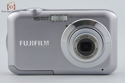 【中古】FUJIFILM 富士フイルム FINEPIX JV250 シルバー コンパクトデジタルカメラ 元箱付き