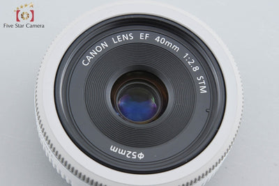 【中古】Canon キヤノン EF 40mm f/2.8 STM ホワイト