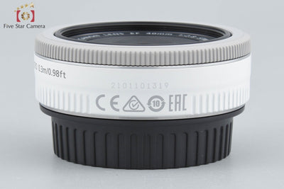 【中古】Canon キヤノン EF 40mm f/2.8 STM ホワイト