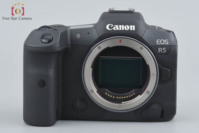 【中古】Canon キヤノン EOS R5 ミラーレス一眼カメラ シャッター回数僅少