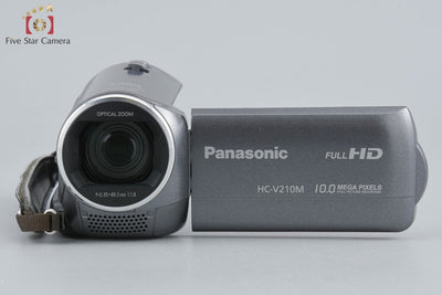 【中古】Panasonic パナソニック HC-V210M グレー デジタルハイビジョンビデオカメラ