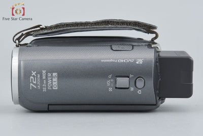 【中古】Panasonic パナソニック HC-V210M グレー デジタルハイビジョンビデオカメラ