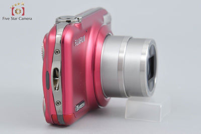 【中古】FUJIFILM 富士フイルム FINEPIX JX400 レッド コンパクトデジタルカメラ 元箱付き