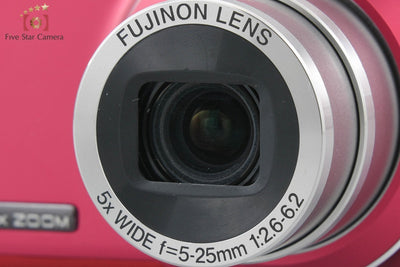 【中古】FUJIFILM 富士フイルム FINEPIX JX400 レッド コンパクトデジタルカメラ 元箱付き