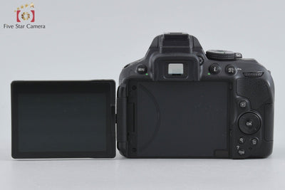 [Used] Nikon D5300 Double Zoom Kit 2 Black