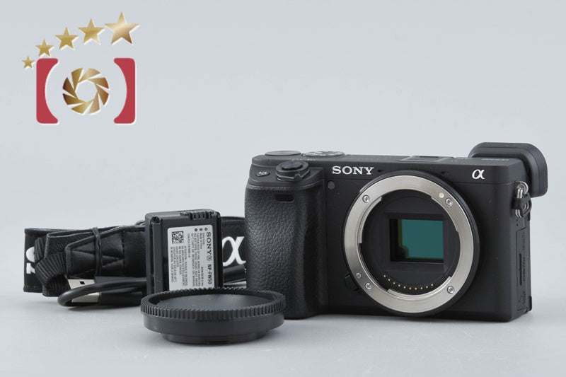 Used: SONY α6400 ILCE-6400 Black Mirrorless Interchangeable-Lens Camera