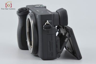 Used: SONY α6400 ILCE-6400 Black Mirrorless Interchangeable-Lens Camera