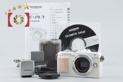 [Used] OLYMPUS PEN Lite E-PL7 White Mirrorless Interchangeable Lens Camera