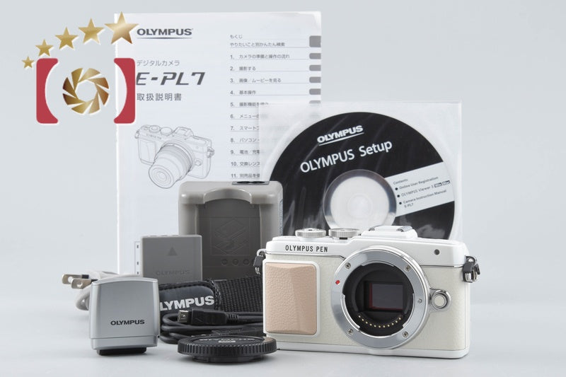 [Used] OLYMPUS PEN Lite E-PL7 White Mirrorless Interchangeable Lens Camera