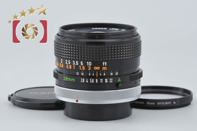 [Used] Canon FD 28mm f/2.8 S.C.