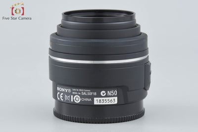 [Used] Sony DT 50mm f/1.8 SAM SAL50F18
