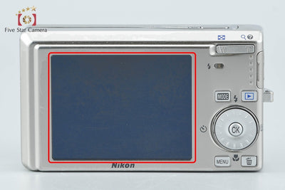 [Used] Nikon COOLPIX S510 Silver Compact Digital Camera with Original Box