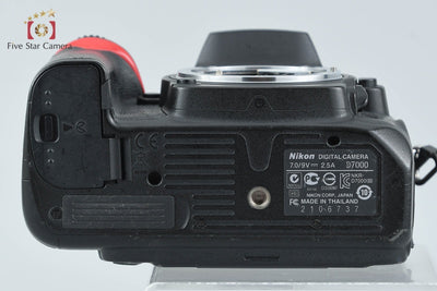 【Used】Nikon D7000 Digital SLR Camera