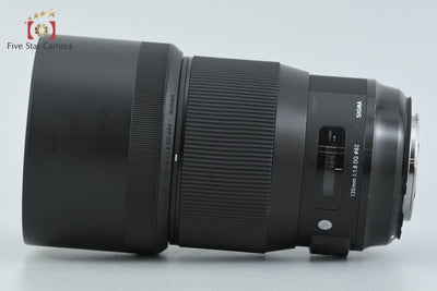 [Used] SIGMA Art 135mm f/1.8 DG HSM for Canon