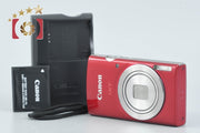 [Used] Canon IXY 180 Red Compact Digital Camera
