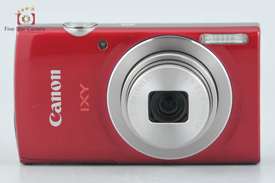 [Used] Canon IXY 180 Red Compact Digital Camera