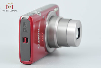 [Used] Canon IXY 180 Red Compact Digital Camera