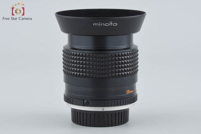 【中古】MINOLTA ミノルタ MC W.ROKKOR 28mm f/2