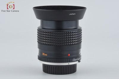 【中古】MINOLTA ミノルタ MC W.ROKKOR 28mm f/2