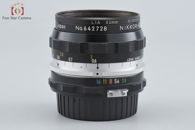 [Used] Nikon Nikkor-H Auto 28mm f/3.5