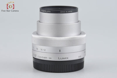 [Used] Panasonic LUMIX G VARIO 12-32mm f/3.5-5.6 ASPH. MEGA O.I.S. H-FS12032 Silver