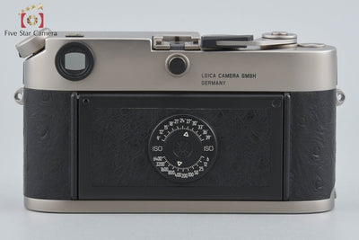 【中古】Leica ライカ M6 チタン レンジファインダーフィルムカメラ