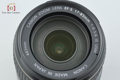【中古】Canon キヤノン EF-S 17-85mm f/4-5.6 IS USM