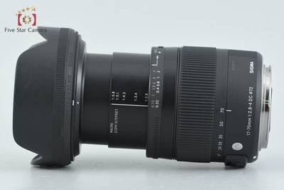[Used] Sigma 17-70mm f/2.8-4 DC MACRO OS HSM Contemporary for Canon