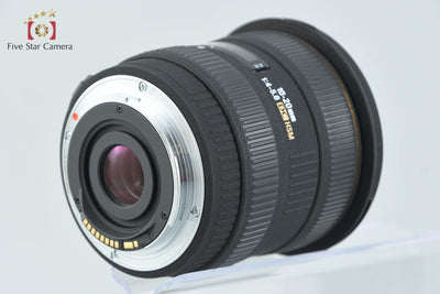中古】SIGMA シグマ 10-20mm f/4-5.6 EX DC HSM キヤノン用 – Five 