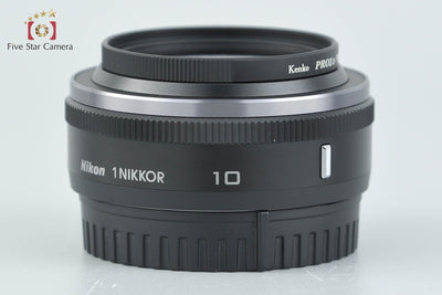 【中古】Nikon ニコン 1 NIKKOR 10mm f/2.8 ブラック