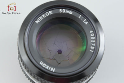[Used] Nikon Ai NIKKOR 50mm f/1.4