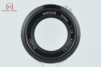 [Used] Nikon Ai NIKKOR 50mm f/1.4