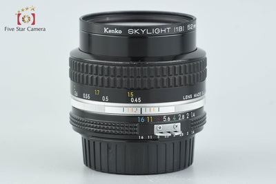 [Used] Nikon Ai NIKKOR 50mm f/1.4
