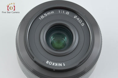 [Used] Nikon 1 NIKKOR 18.5mm f/1.8 Black