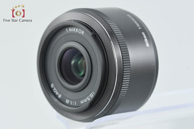 [Used] Nikon 1 NIKKOR 18.5mm f/1.8 Black