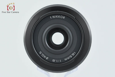 [Used] Nikon 1 NIKKOR 18.5mm f/1.8 Black