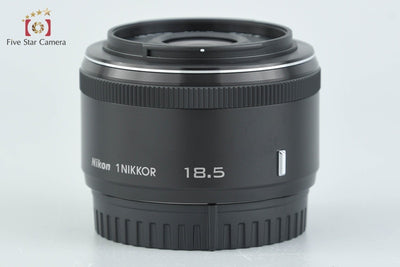 [Used] Nikon 1 NIKKOR 18.5mm f/1.8 Black