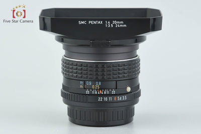 中古】PENTAX ペンタックス SMC 24mm f/3.5 – Five Star Camera 