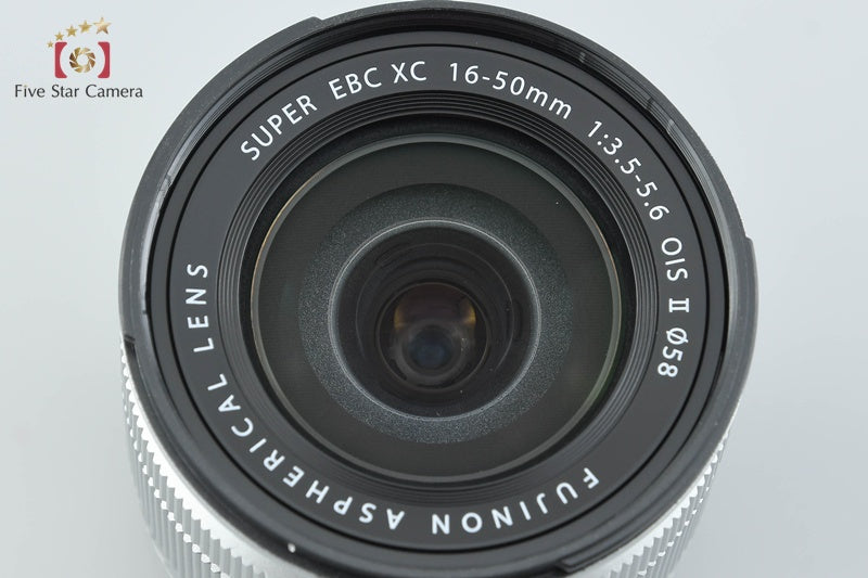 FUJIFILM フジフイルム　XC 16-50mm II 動作良好 中古】FUJIFILM 富士フイルム XC 16-50mm f/3.5-5.6 OIS II シルバー