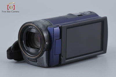【中古】SONY ソニー ハンディカム HDR-CX180 ブルー ビデオカメラ