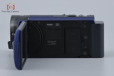 【中古】SONY ソニー ハンディカム HDR-CX180 ブルー ビデオカメラ