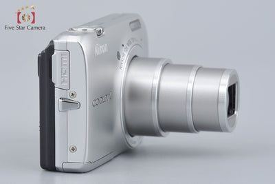 [Used] Nikon COOLPIX S6300 Crystal Silver Compact Digital Camera