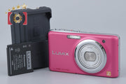 [Used] Panasonic LUMIX DMC-FX77 Glamorous Pink Compact Digital Camera