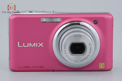 [Used] Panasonic LUMIX DMC-FX77 Glamorous Pink Compact Digital Camera